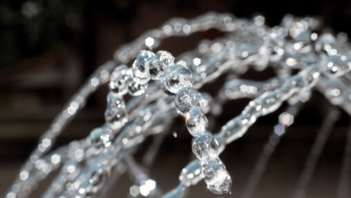 Fountain Water Drops
