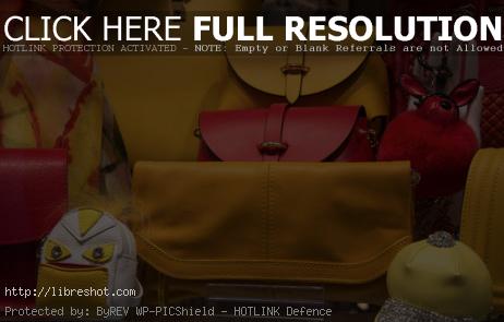 Free image of Yellow Leather Bags