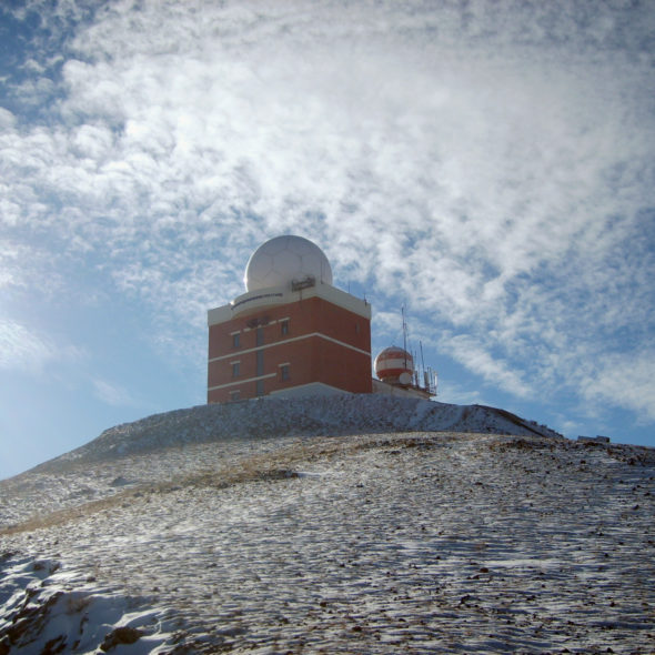 Weather station in Ulaanbaatar