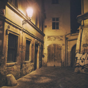 Old street in Prague