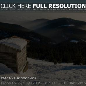 Mountain Hut With Beautiful View
