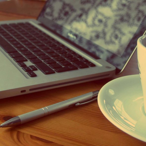 Coffee and Laptop