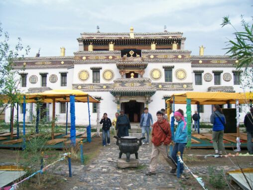 Temple in Erdene Zuu