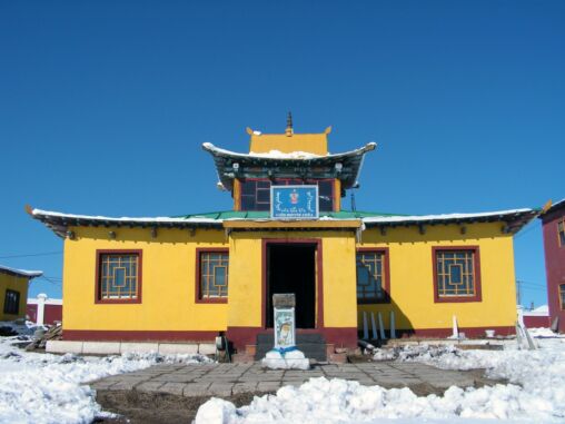 Buddhist Temple in Mongolia