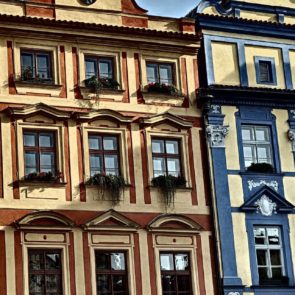 Color Houses In Prague