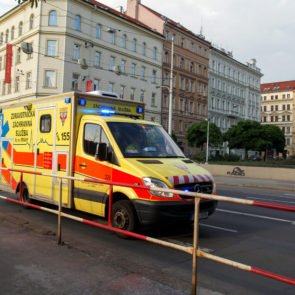 Ambulance In The City