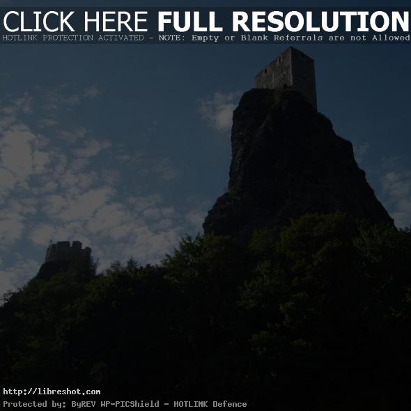 Trosky Castle in Czech republic