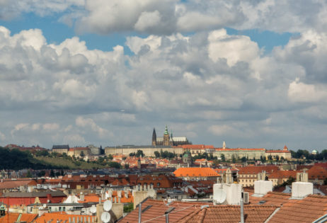 Prague Cityscape View