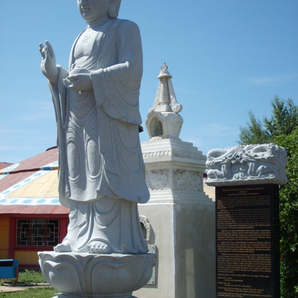 Buddha statue in Mongolia