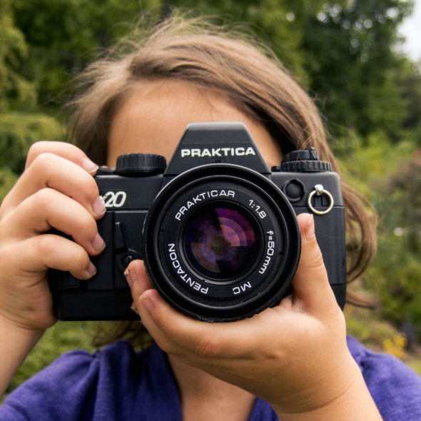 Photographing Girl