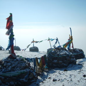 Sacred shaman place in Mongolia