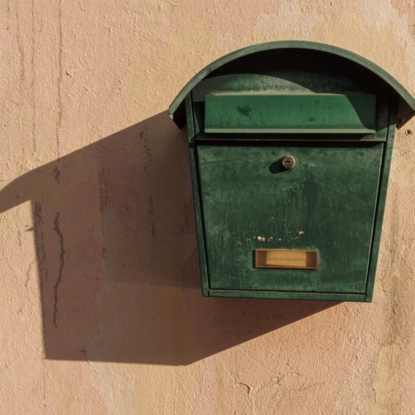 Green mailbox