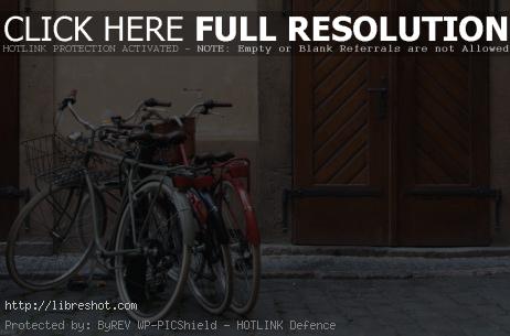 Free image of Classic city bikes