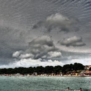 Clouds and Beach