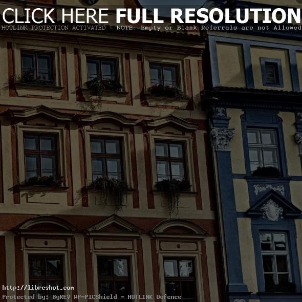 Color Houses In Prague