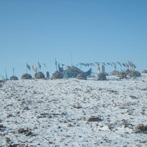 Shamanic place in Mongolia