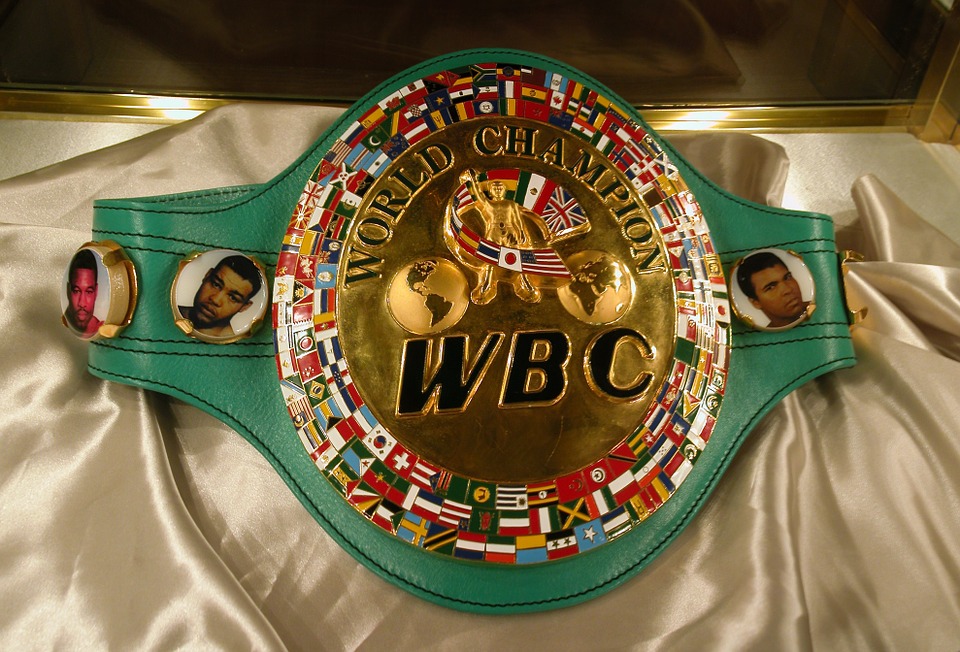 sport history, world boxing council, championship belt