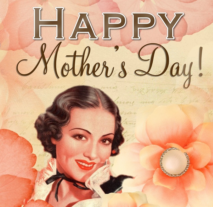 mother's day, greeting, card
