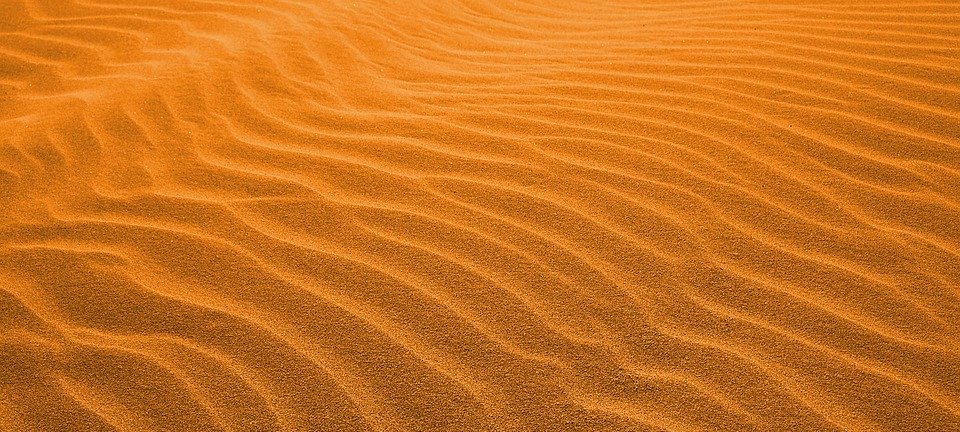 desert, sand, red