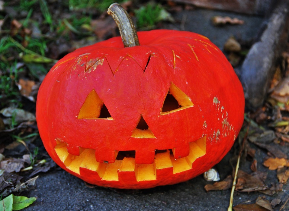pumpkin, carved, jack-o-lantern