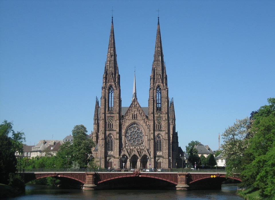 christian church, steeples, architecture