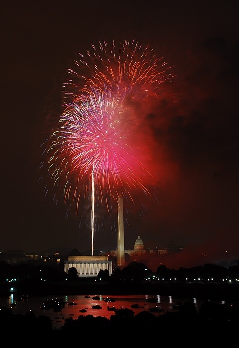 fireworks, celebration, independence day