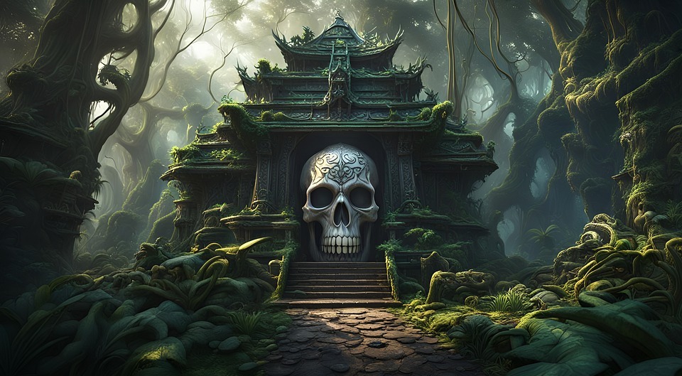 temple, hall of doom, building