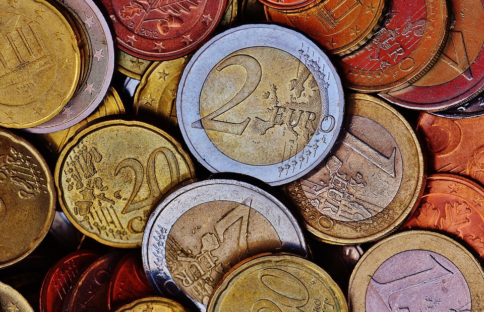 money, coins, euro