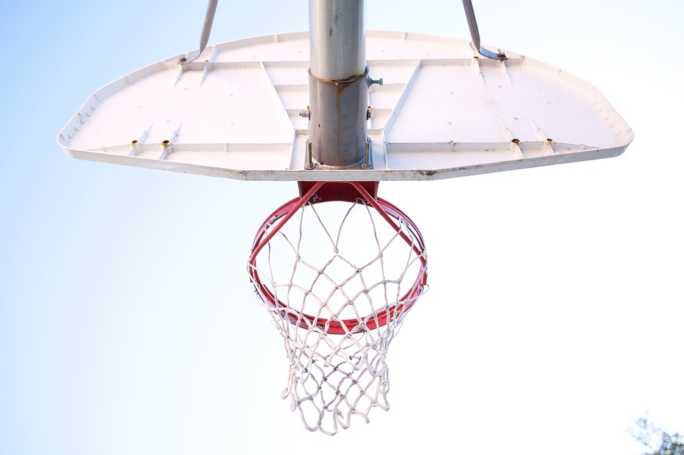 basketball, basketball court, basketball net