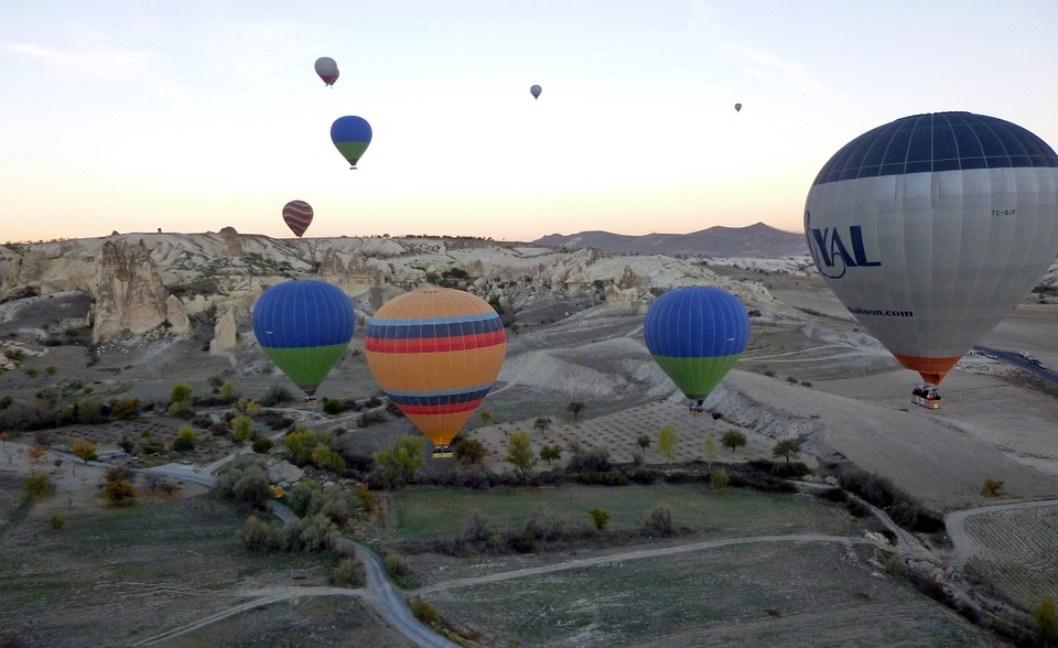 cappadocia, hot air balloon ride, turkey
