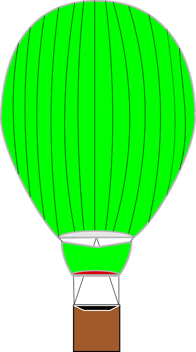 hot air balloon, balloon, floating
