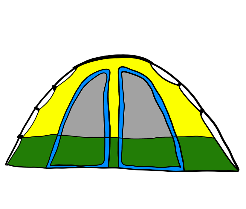 camping, tent, adventure