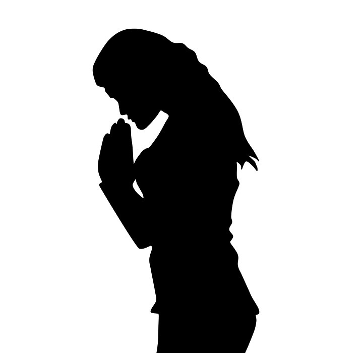 woman, praying, prayer
