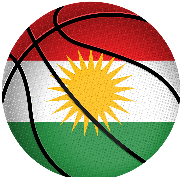 basketball ball, iran, kurds