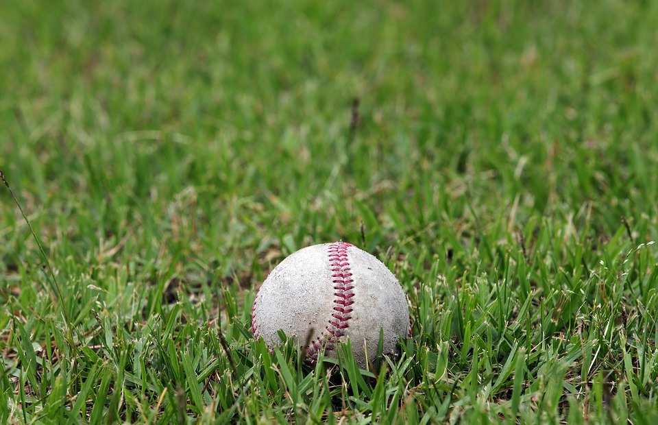 baseball, grass, games