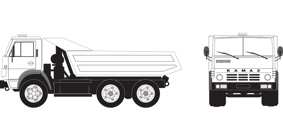truck, kamaz-5511, load