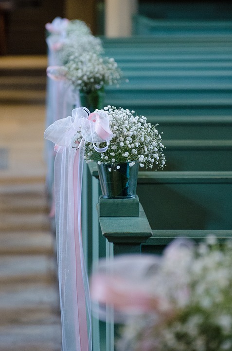 wedding, decoration, flowers