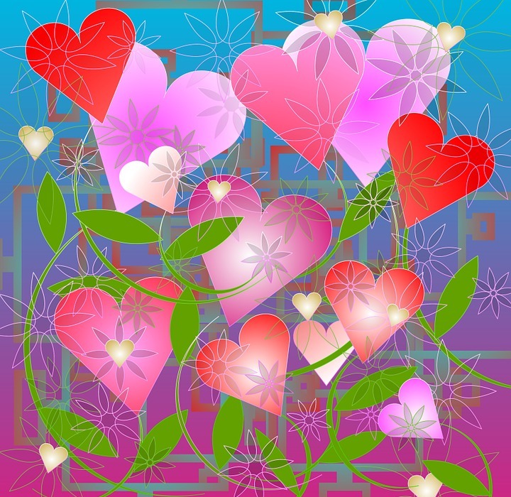 valentine, love, heart