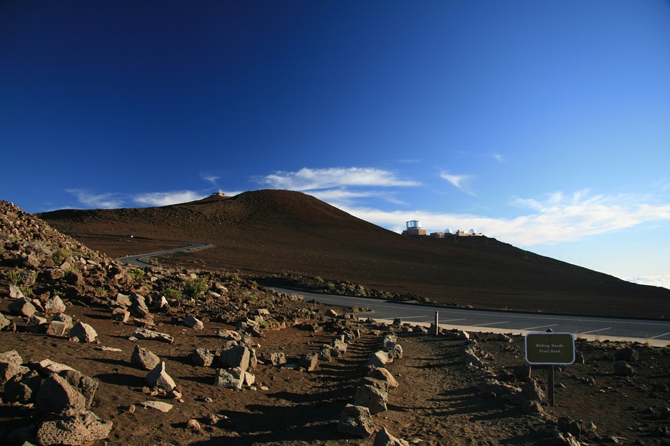 mountain, landscape, volcanic