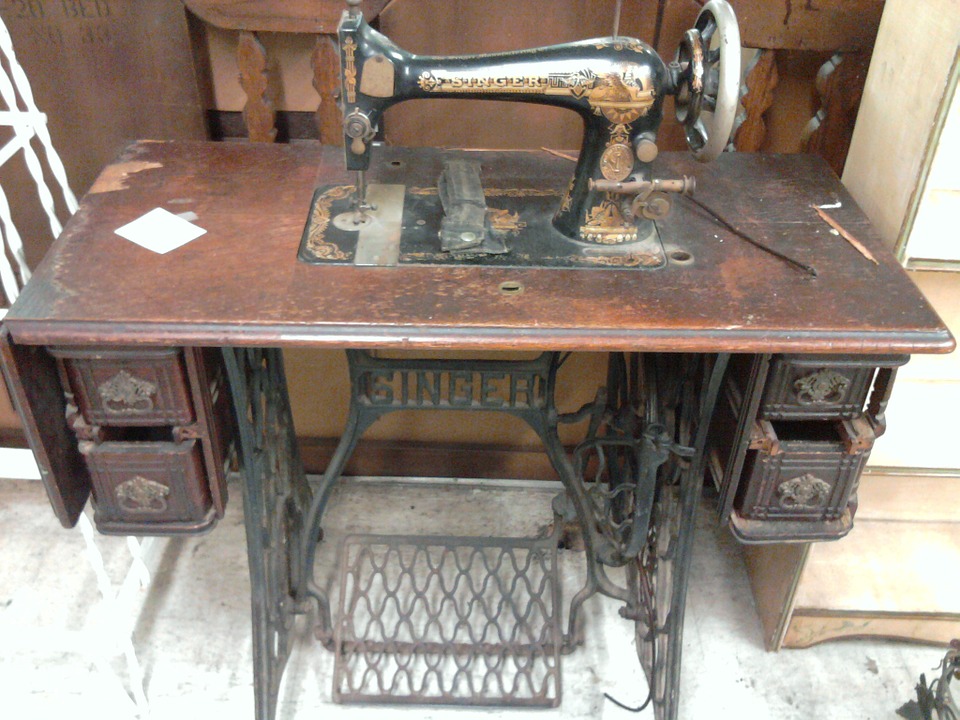 singer, sewing, machine