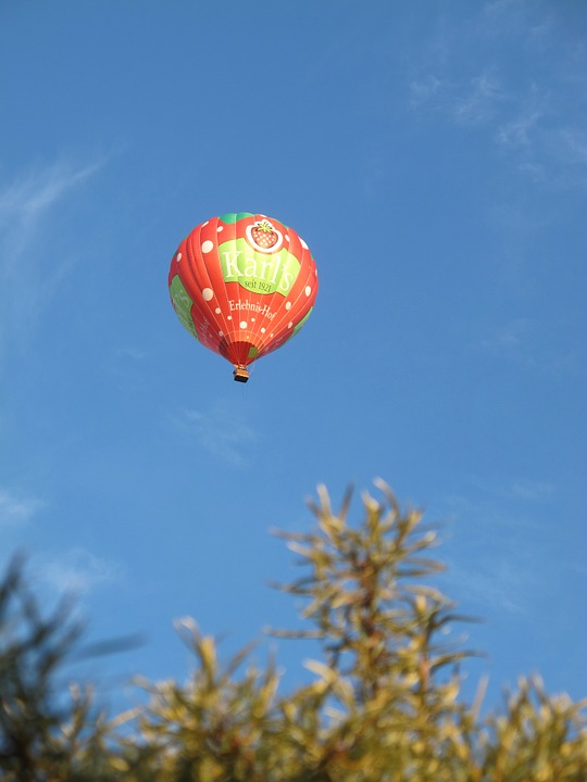 hot air balloon, balloon, flight