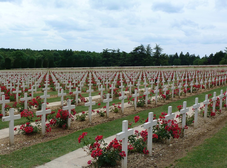 cemetery, world war, verdun