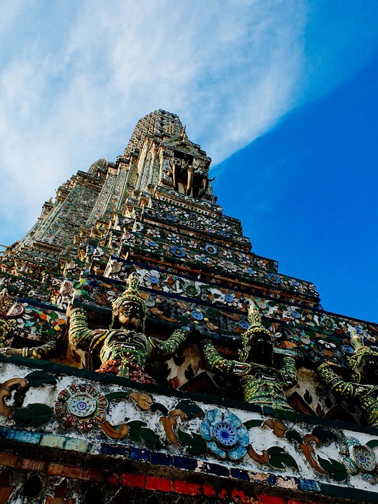 temple, thailand, bangkok