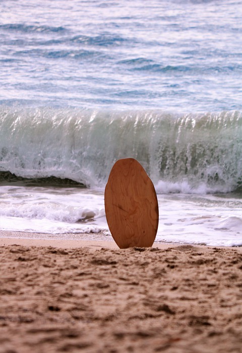 surf, board, surfing