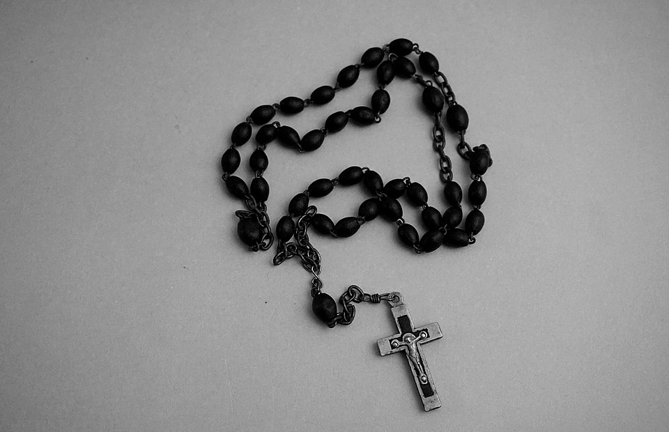 rosary, cross, prayer