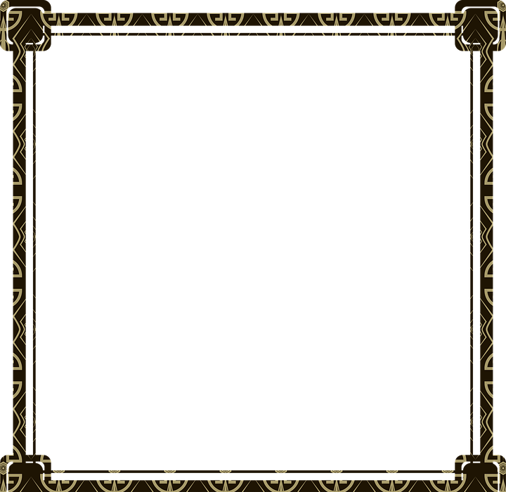 gold foil frame, frame, border