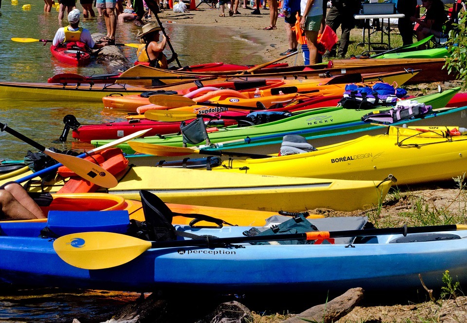 kayaks, boats, kayak