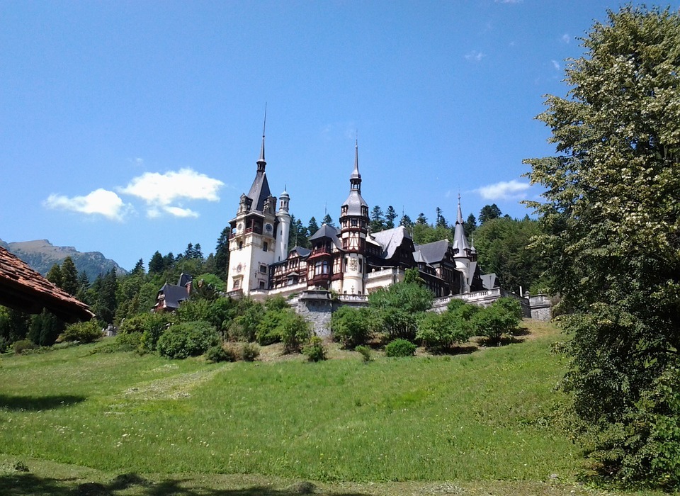 castle, king\'s residence, peles