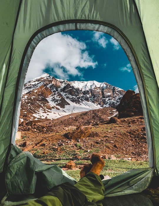 camping, nature, adventure