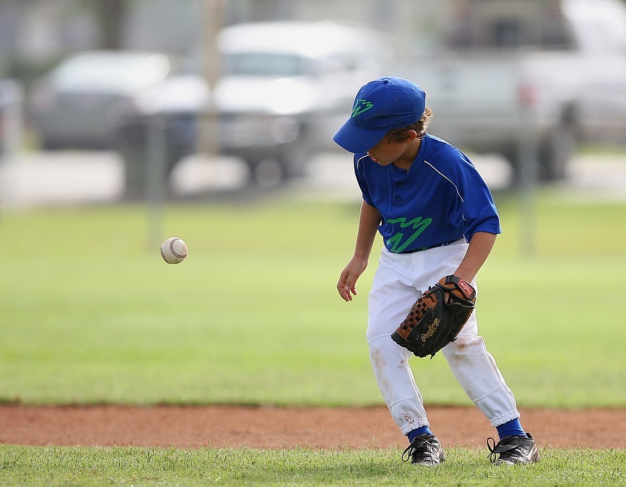 Baseball Little League Player Stock Image Everypixel